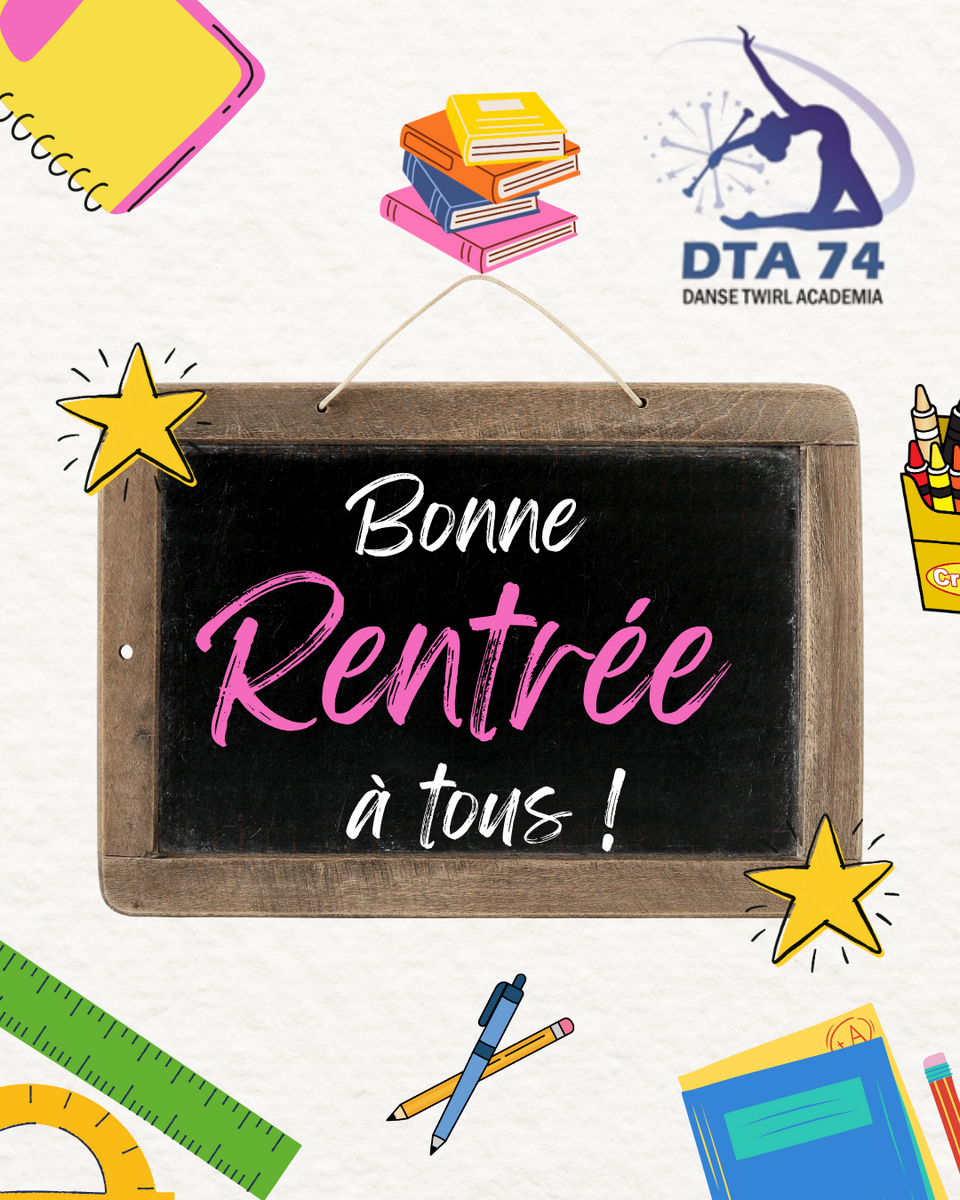 Bonne rentrée à tous !