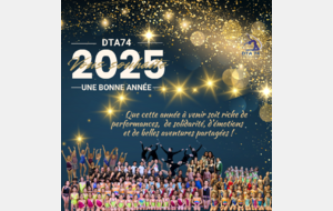 Dta74 vous souhaite une bonne année 2025 !