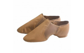 Chaussons en cuir avec talonnette Anti-dérapants sans lacets Modèle 1