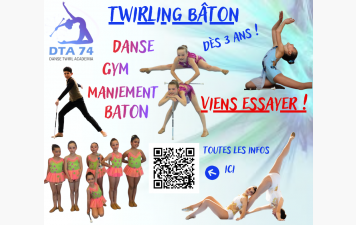 Dta74 - Venez essayer le Twirling Bâton, 2 séances offertes !