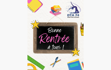Bonne rentrée à tous !