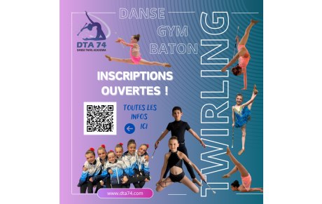 Dta74 - Les inscriptions 2025-2026 sont ouvertes !